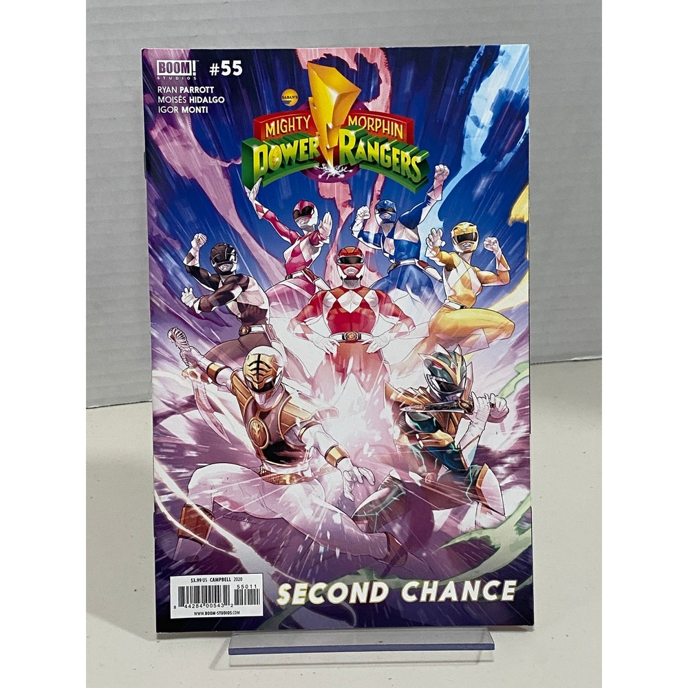 BOOM! Studios Mighty Morphin Power Rangers #55 Comic Book Multicolor Excellent